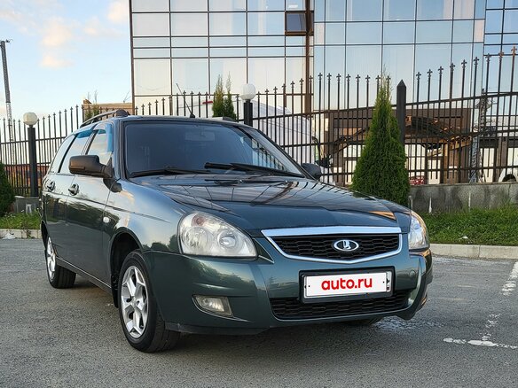 2010 Lada (ВАЗ) Priora I, зелёный, 380000 рублей - вид 8
