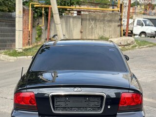 2011 Hyundai Sonata ТагАЗ IV (EF) Рестайлинг, чёрный, 750000 рублей, вид 3
