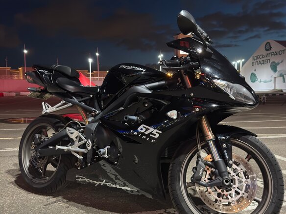 2010 Triumph Daytona 675, чёрный, 560000 рублей - вид 5