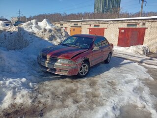 1999 Mitsubishi Carisma I Рестайлинг, красный, 60000 рублей, вид 1