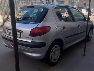 2001 Peugeot 206, серебристый, 380000 рублей, вид 3