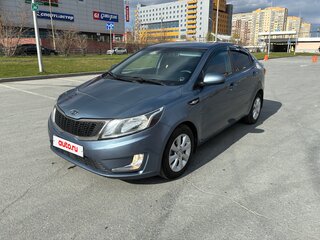 2011 Kia Rio III, голубой, 650000 рублей, вид 1
