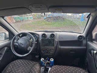 2013 Lada (ВАЗ) Granta I, серебристый, 390000 рублей, вид 5