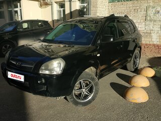 2008 Hyundai Tucson I, чёрный, 720000 рублей, вид 1