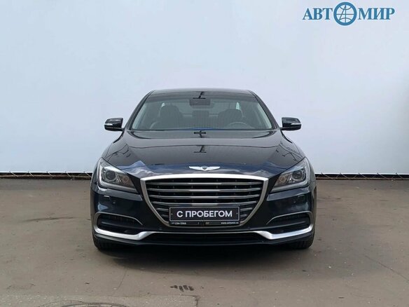 2017 Genesis G80 I, чёрный, 1249000 рублей - вид 1