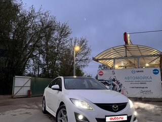 2011 Mazda 6 II (GH) Рестайлинг, белый, 1100000 рублей, вид 2