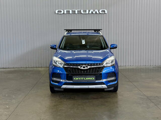 2021 Chery Tiggo 4 I Рестайлинг, синий, 1347000 рублей, вид 2