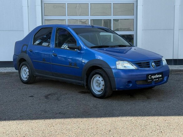 2006 Renault Logan I, синий - вид 6