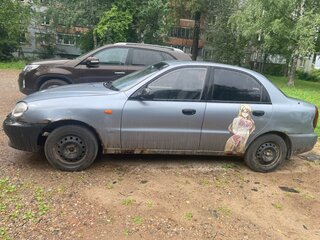 2007 Chevrolet Lanos I, серебристый, 75000 рублей, вид 5