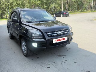 2007 Kia Sportage II, чёрный, 850000 рублей, вид 1