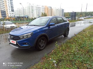2020 Lada (ВАЗ) Vesta SW I, синий, 1095000 рублей, вид 1