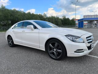 2013 Mercedes-Benz CLS 350 CDI BlueTEC II (C218), белый, 3800000 рублей, вид 4