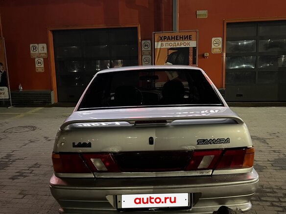 2007 Lada (ВАЗ) 2115, серый, 50000 рублей - вид 3