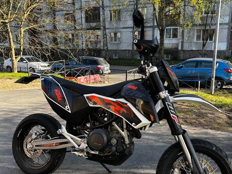 2011 KTM 690 SMC, оранжевый, 450000 рублей, вид 3