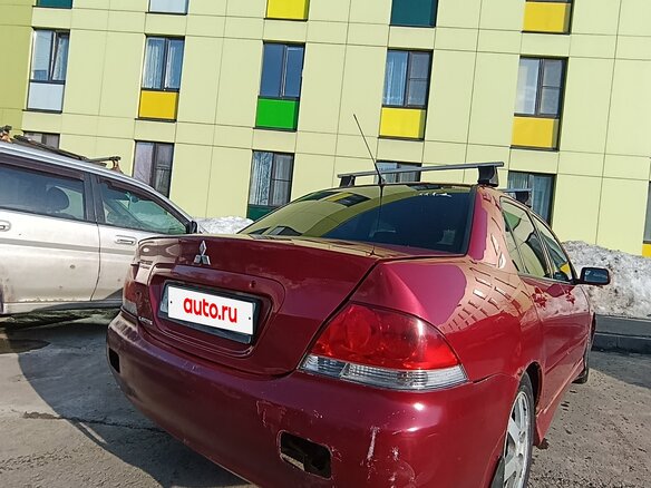 2004 Mitsubishi Lancer IX, красный, 270000 рублей - вид 4