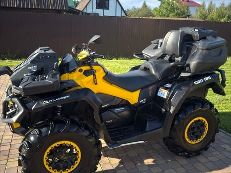 2012 BRP Can-Am Outlander 1000, жёлтый, 1200000 рублей, вид 2