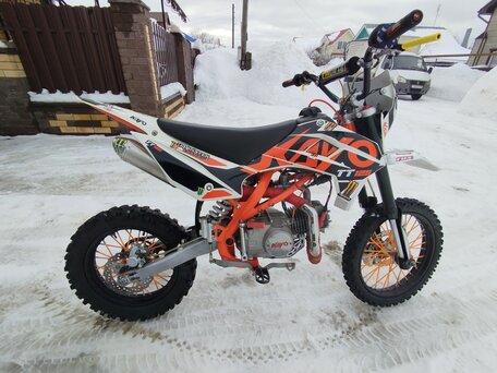 2023 Kayo Basic TT125, оранжевый, 69500 рублей, вид 3