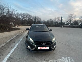 2018 Lada (ВАЗ) Vesta SW I, чёрный, 1100000 рублей, вид 1