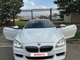 2014 BMW 6 серии 640i xDrive III (F06/F13/F12), белый, 2425000 рублей, вид 4