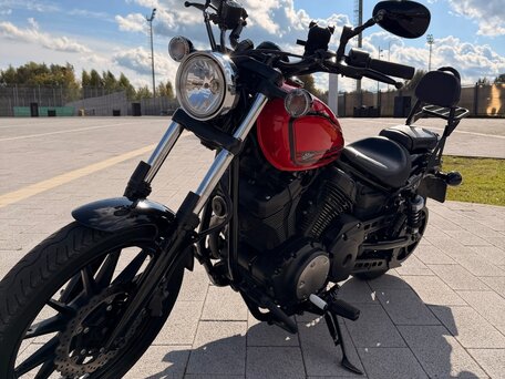 2017 Yamaha XV950 Bolt, красный, 595000 рублей, вид 3