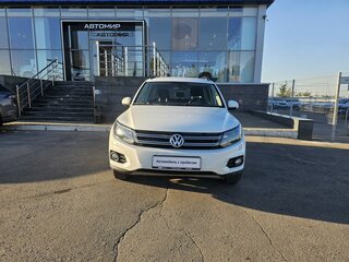 2014 Volkswagen Tiguan I Рестайлинг, белый, 1390000 рублей, вид 2