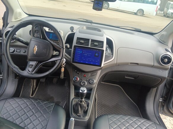 2013 Chevrolet Aveo II, серый - вид 14