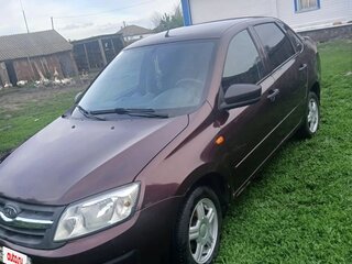 2015 Lada (ВАЗ) Granta I, красный, 420000 рублей, вид 1
