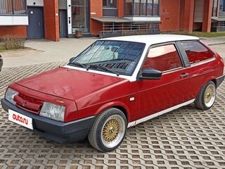 1992 Lada (ВАЗ) 2108, красный, 350000 рублей, вид 1
