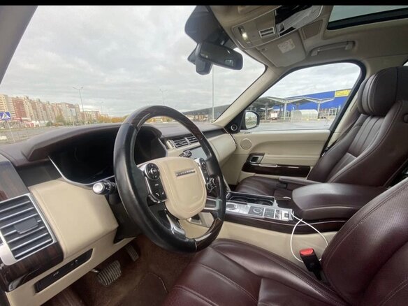 2013 Land Rover Range Rover IV, чёрный, 3800000 рублей - вид 3