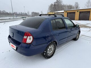 2007 Renault Symbol I Рестайлинг 2, синий, 185000 рублей, вид 4
