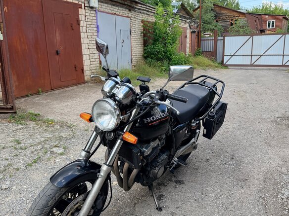 1995 Honda CB 400 Super Four, чёрный, 260000 рублей - вид 5