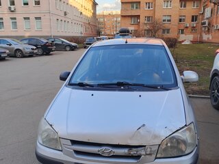 2005 Hyundai Getz I, серебристый, 265000 рублей, вид 1