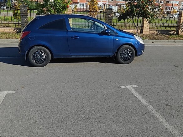 2008 Opel Corsa D, синий - вид 6