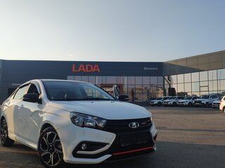 2022 Lada (ВАЗ) Vesta Sport I, белый, 1850000 рублей, вид 3