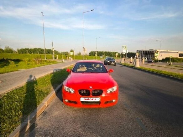2007 BMW 3 серии 325i V (E90/E91/E92/E93), красный, 1690000 рублей - вид 9