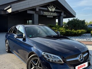 2018 Mercedes-Benz C-Класс 180 IV (W205) Рестайлинг, синий, 2302000 рублей, вид 1