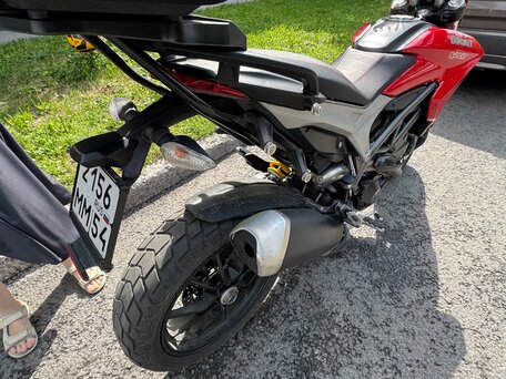 2014 Ducati Hyperstrada, красный, 650000 рублей, вид 5