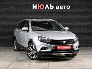 2021 Lada (ВАЗ) Vesta SW Cross I, серебристый, 1285000 рублей, вид 3