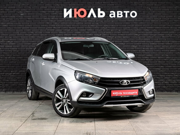 2021 Lada (ВАЗ) Vesta SW Cross I, серебристый, 1250000 рублей - вид 3