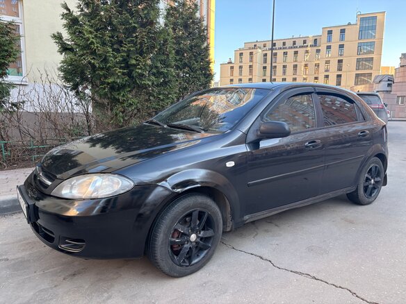 2008 Chevrolet Lacetti I, чёрный, 300000 рублей - вид 5
