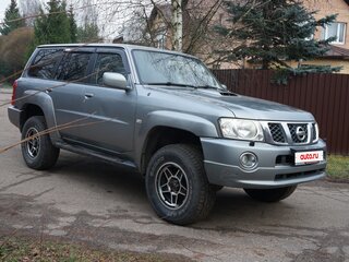 2009 Nissan Patrol V (Y61) Рестайлинг, серый, 1400000 рублей, вид 3