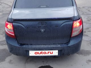 2012 Lada (ВАЗ) Granta I, синий, 195000 рублей, вид 3