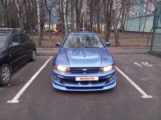 1999 Mitsubishi Galant VIII Рестайлинг, синий, 490000 рублей, вид 4