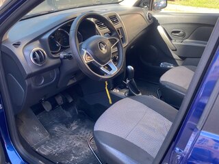 2018 Renault Logan II Рестайлинг, синий, 720000 рублей, вид 5