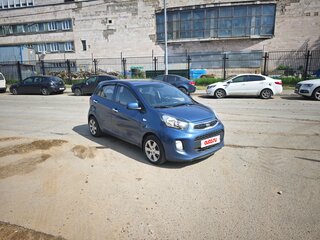 2015 Kia Picanto II Рестайлинг, синий, 705000 рублей, вид 1
