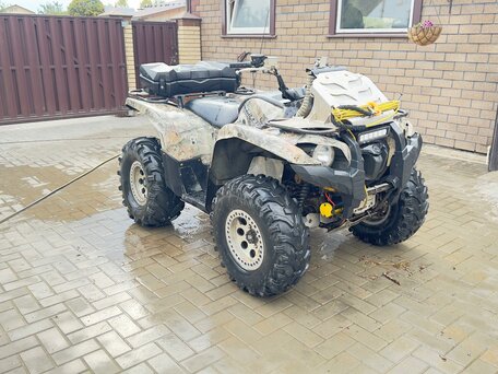 2014 Yamaha Grizzly 700, серый, 720000 рублей, вид 5