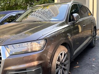 2016 Audi Q7 II (4M), коричневый, 3800000 рублей, вид 2