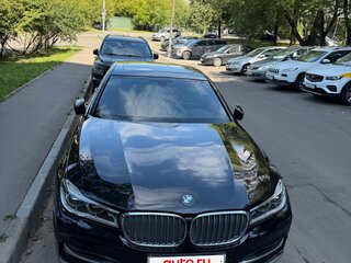 2016 BMW 7 серии Long 730Ld xDrive VI (G11/G12), чёрный, 3500000 рублей, вид 5