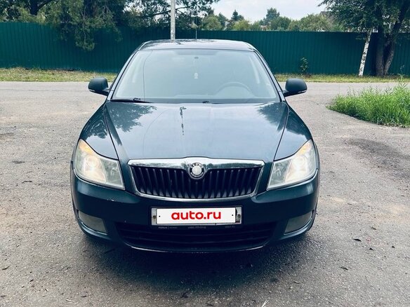 2010 Skoda Octavia II (A5) Рестайлинг, серый