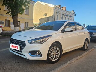 2017 Hyundai Solaris II, белый, 1100000 рублей, вид 1